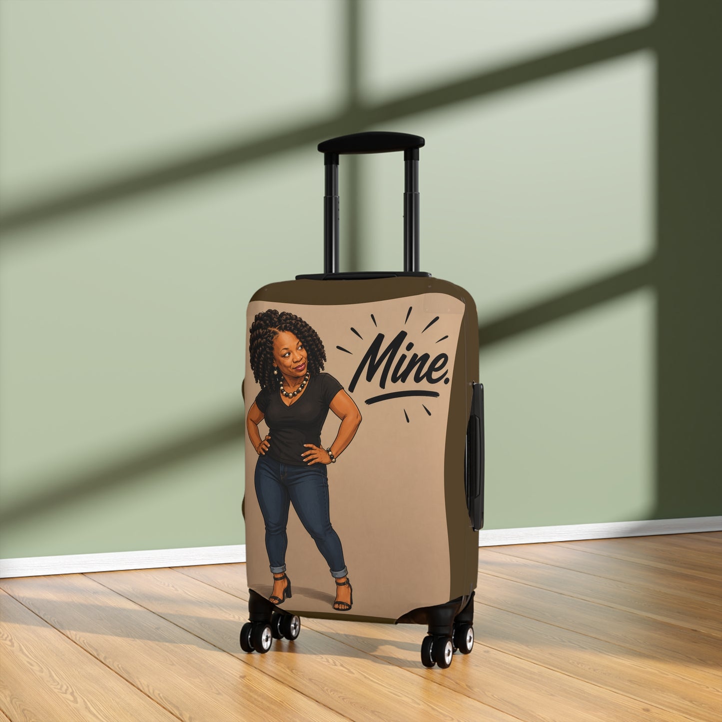 Personalized "Your Likeness" Luggage Cover