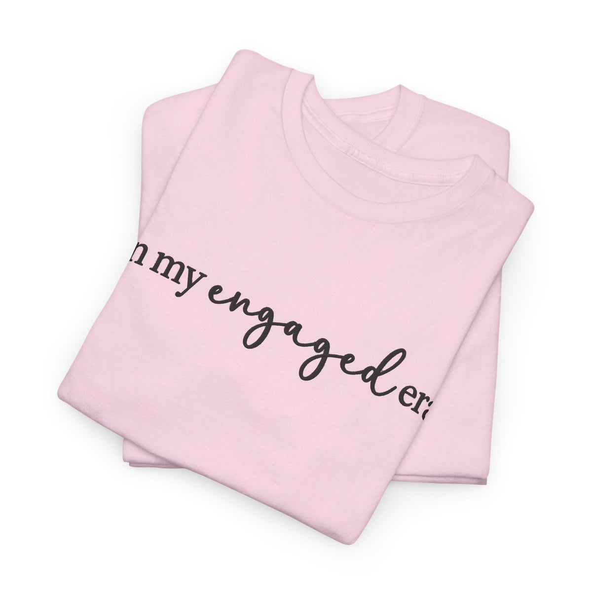 Personalized “In My Engaged Era” T-Shirt With Future Last Name
