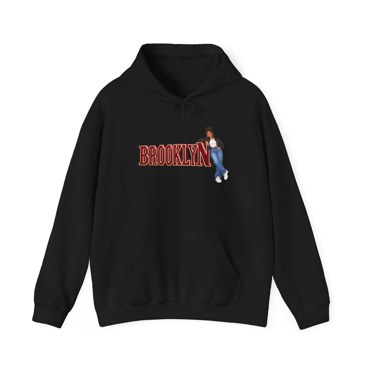 Personalized Retro Hoodie - Your Name Your Likeness Your Pose
