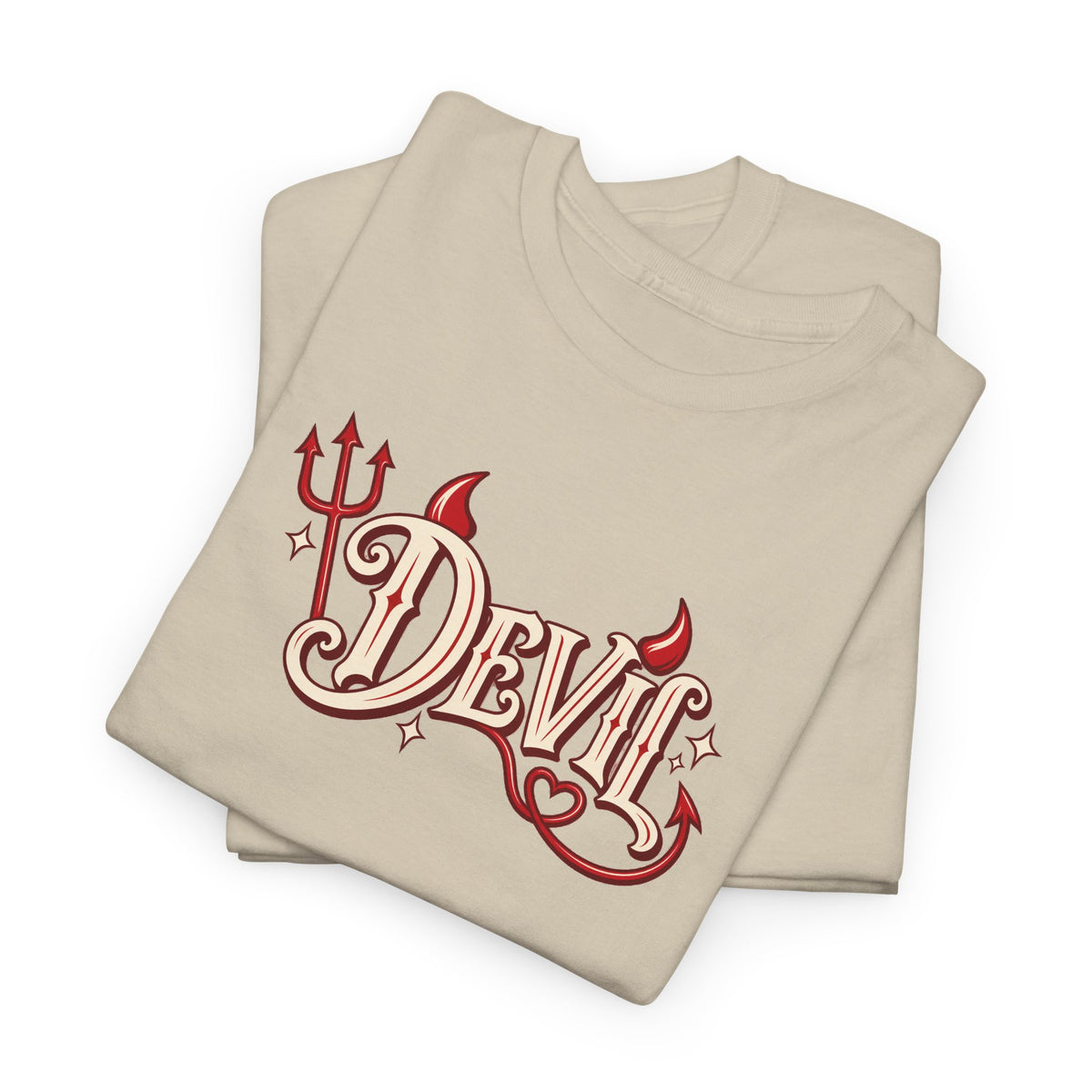 Personalized “I Put the D in Devil” Couples T-Shirt Set