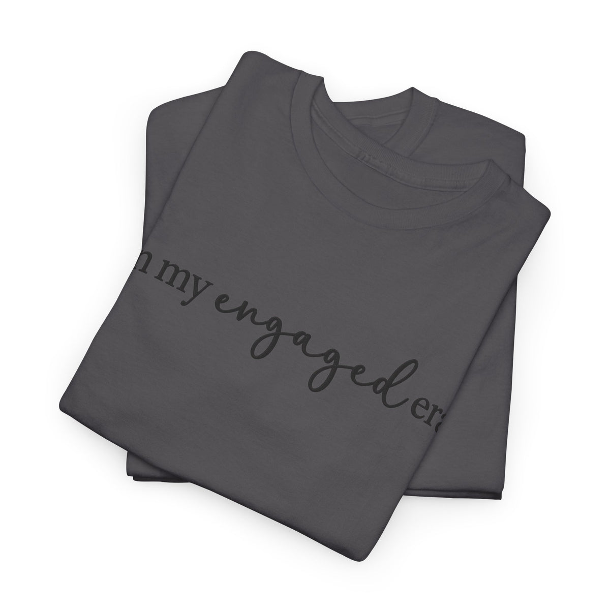Personalized “In My Engaged Era” T-Shirt With Future Last Name