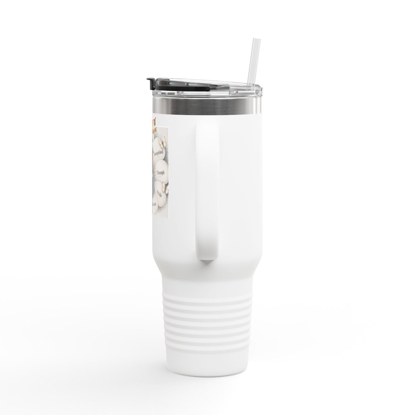 Personalized Family Photo & Name insulated Travel Mug - Add your photo for likeness!