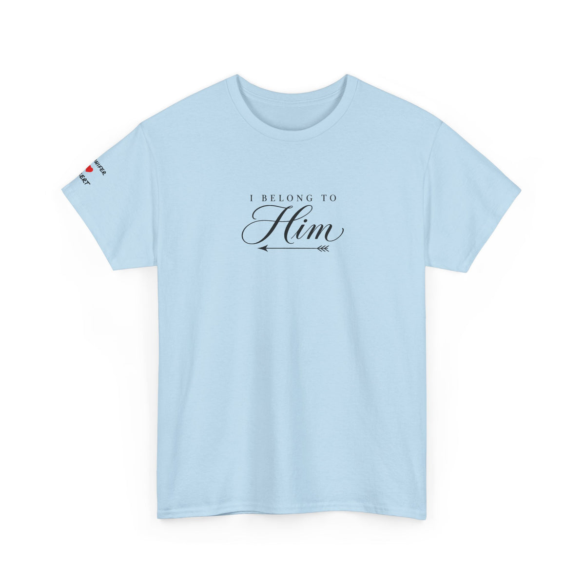 Personalized “I Belong to Him” & “I Belong to Her” Couples T-Shirts