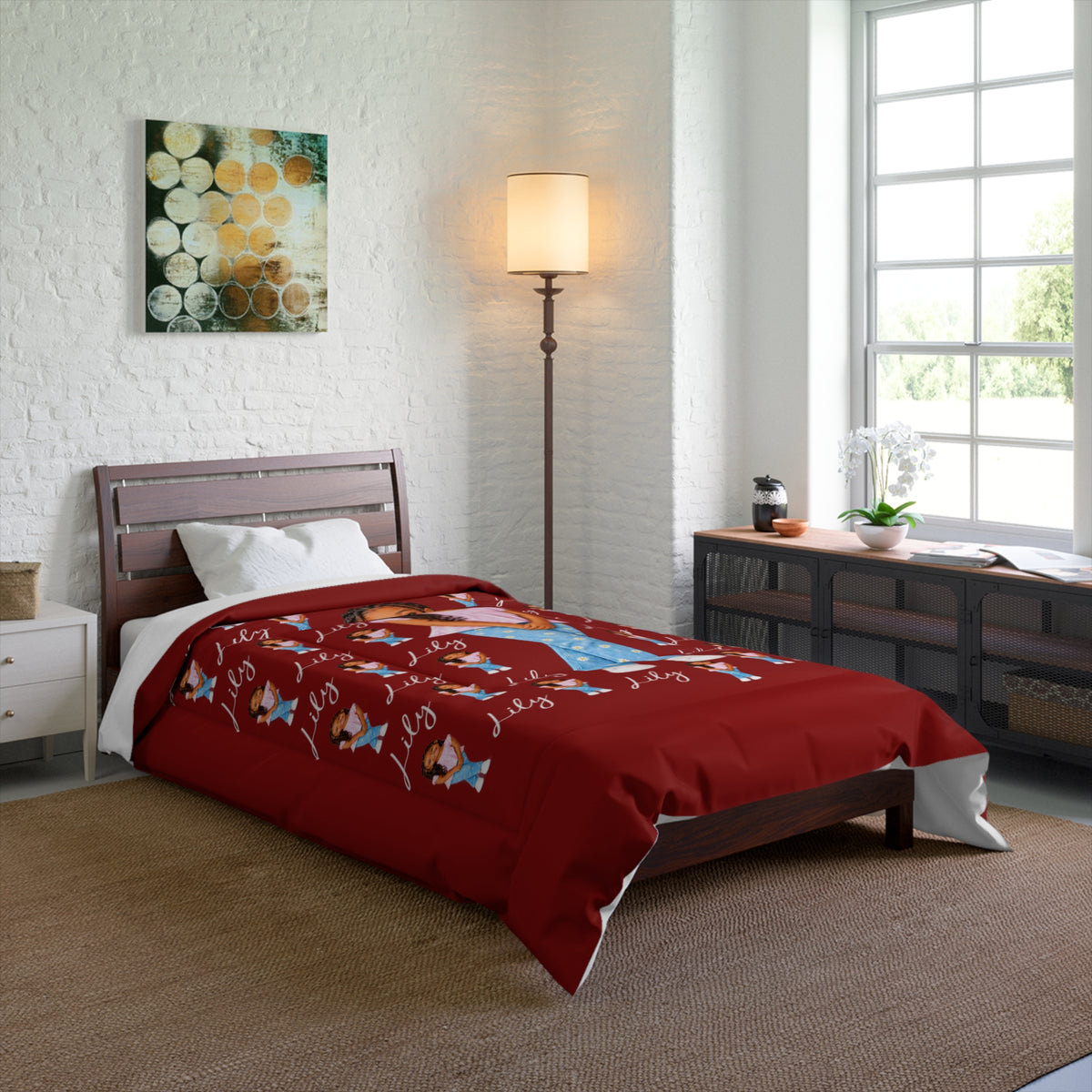 Personalized Children’s Comforter With Their Likeness and Name