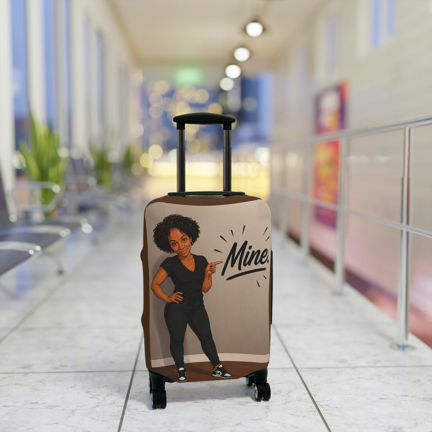 Personalized likeness of you -Luggage Cover