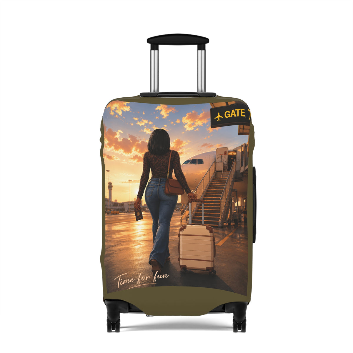 Personalized Travel Luggage Cover 2 — Inspired by your likeness