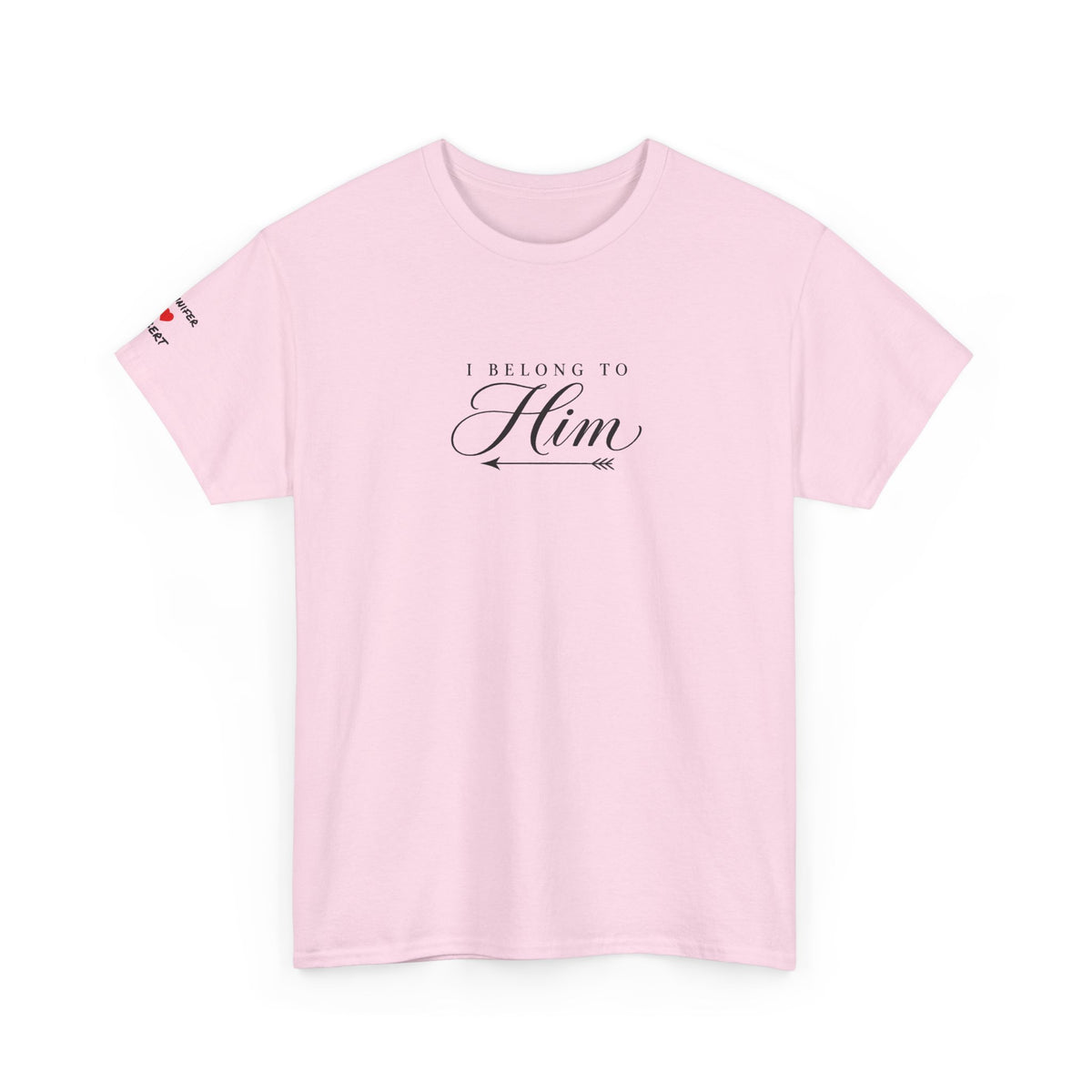 Personalized “I Belong to Him” & “I Belong to Her” Couples T-Shirts