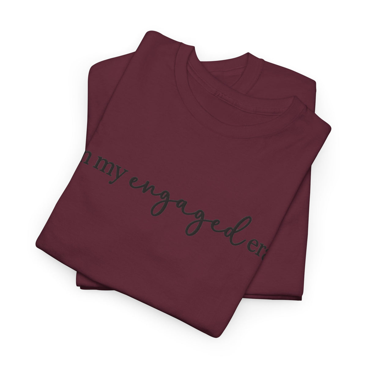 Personalized “In My Engaged Era” T-Shirt With Future Last Name