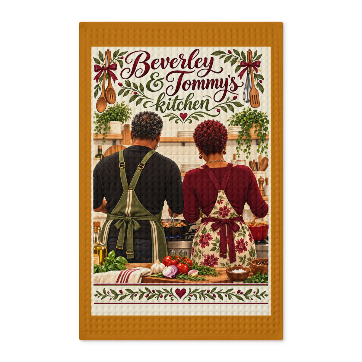 Beverley & Tommy’s Kitchen Waffle Tea Towel