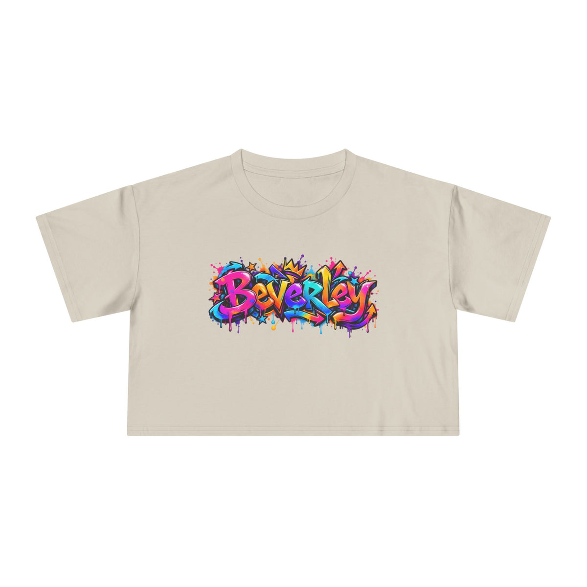 Graffiti Crop Tee