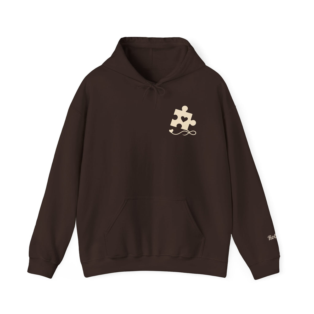 Mochi Puzzle Piece Graphic Hoodie