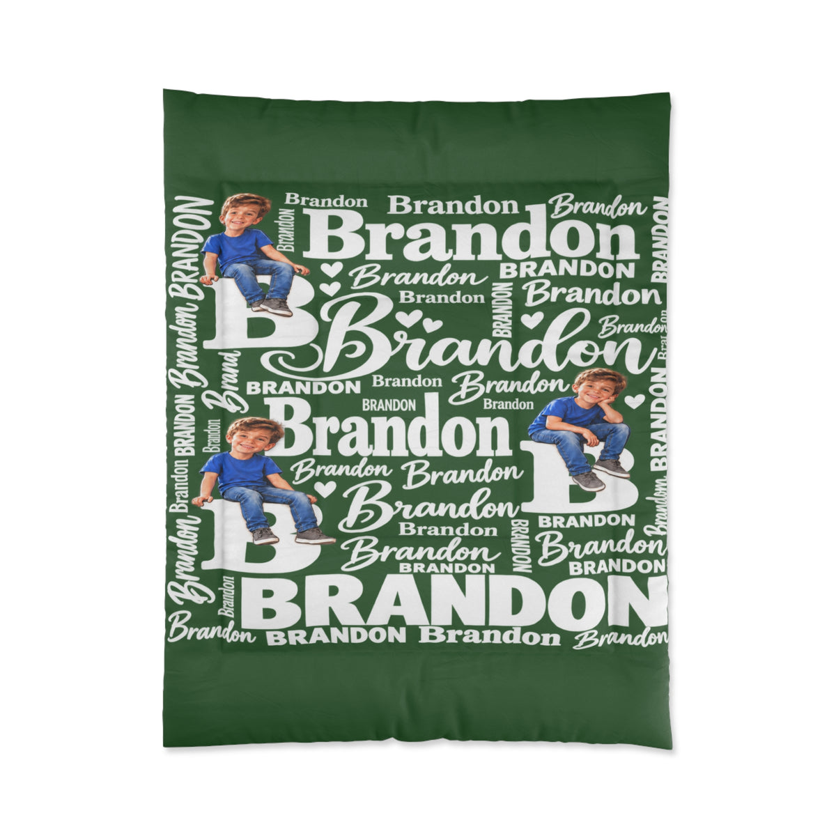 Copy of Copy of Personalized Children’s Comforter With Their Likeness and Name 2