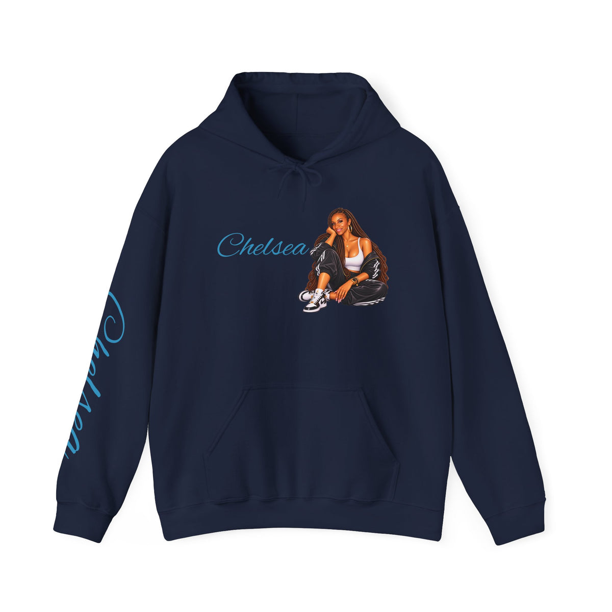 Personalized Hoodie With Your Illustrated Likeness and Name