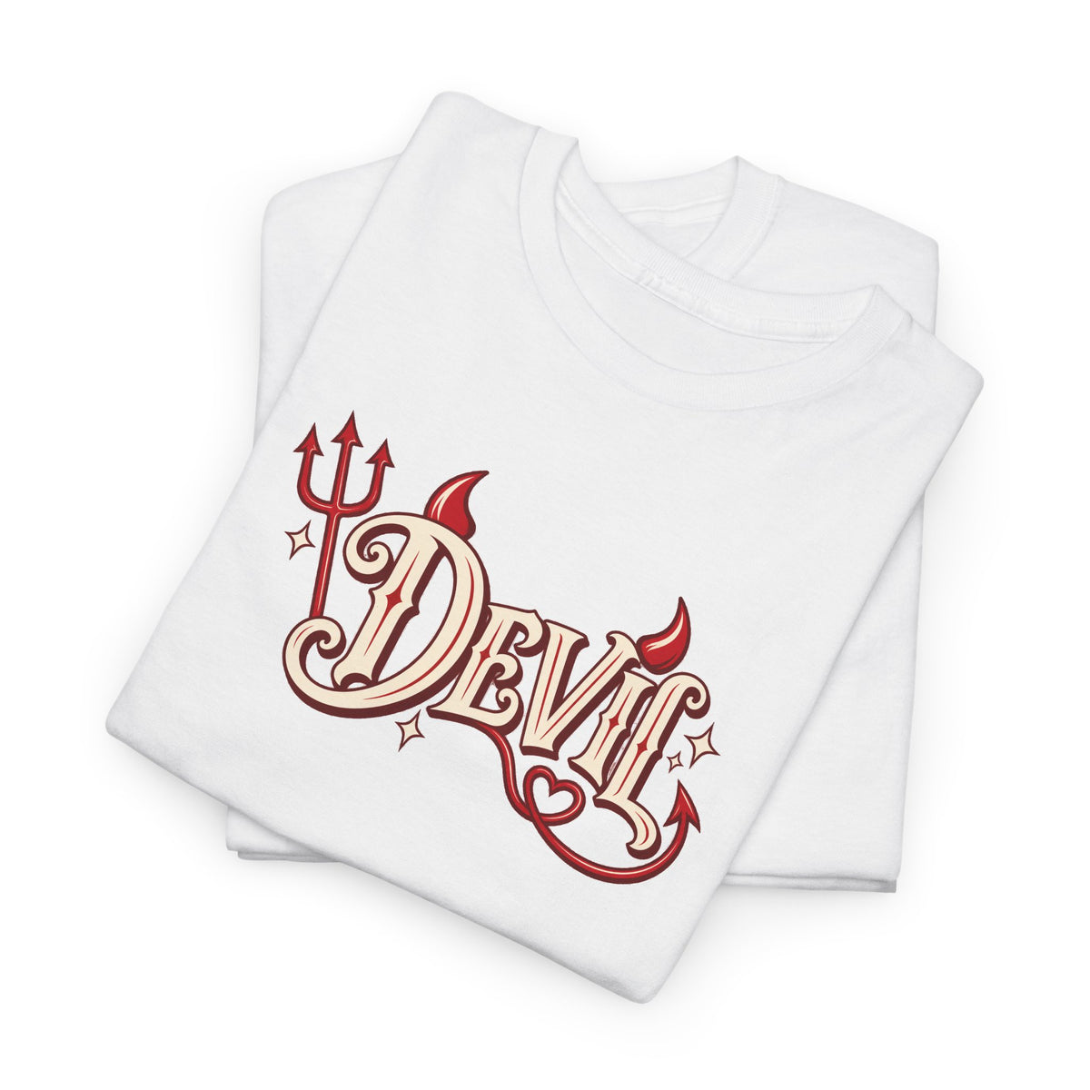 Personalized “I Put the D in Devil” Couples T-Shirt Set