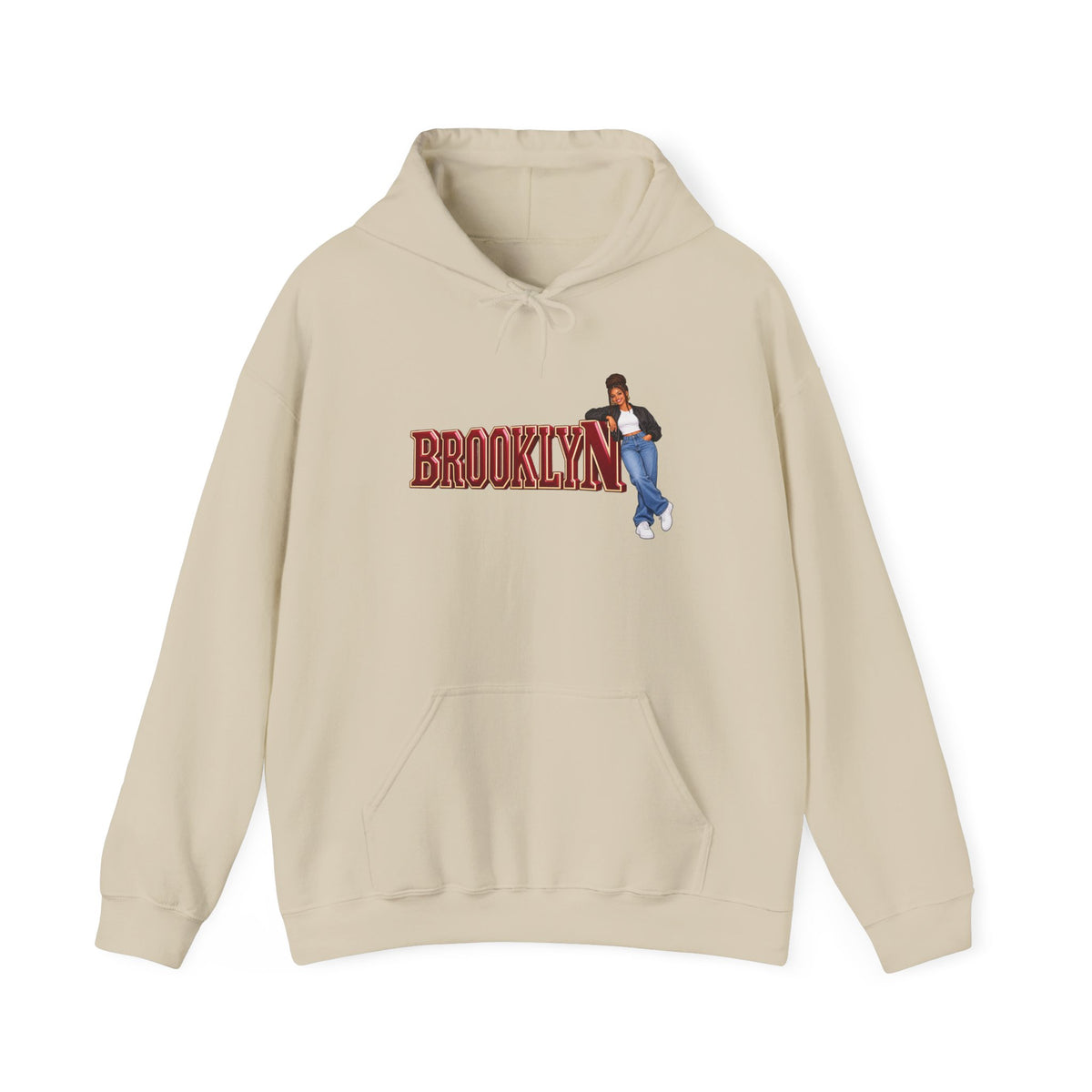 Personalized Retro Hoodie - Your Name Your Likeness Your Pose