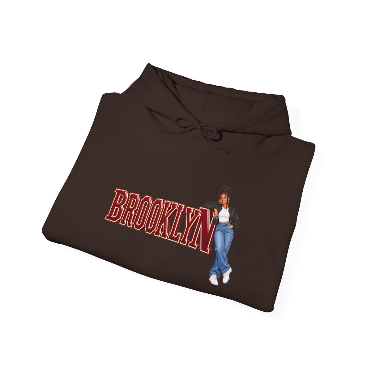 Personalized Retro Hoodie - Your Name Your Likeness Your Pose