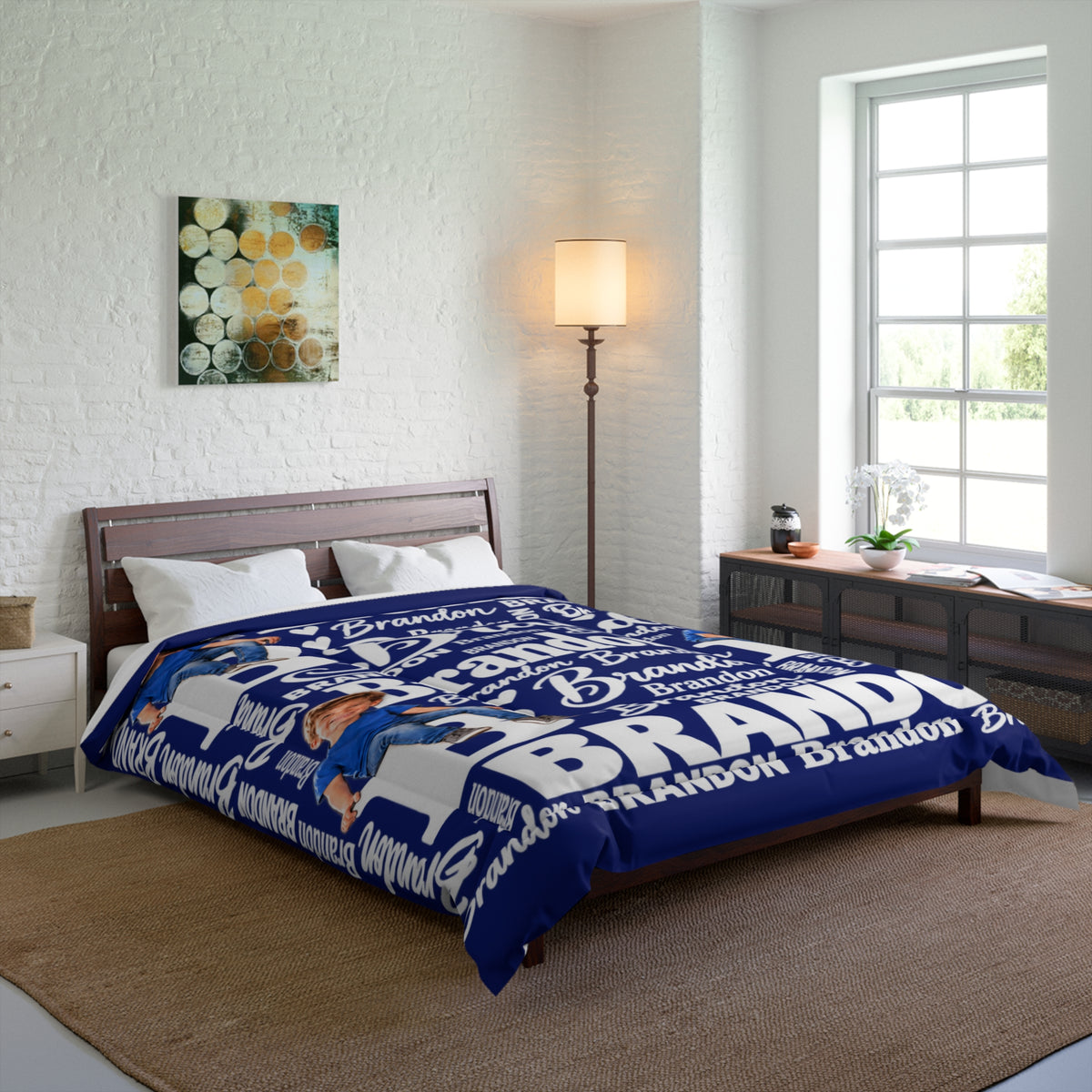 Copy of Personalized Children’s Comforter With Their Likeness and Name 2
