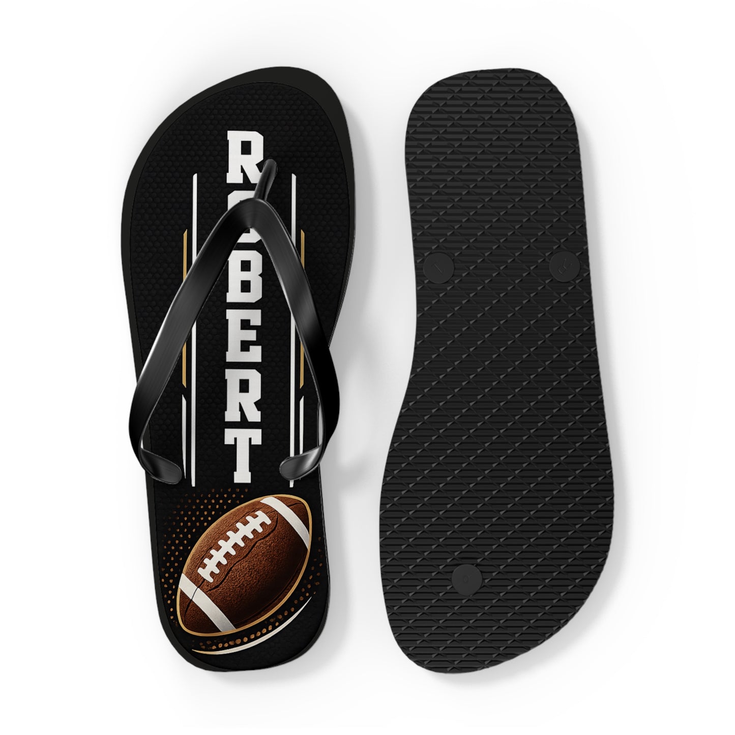 Personalized Men's Vintage Flip Flop Lounge Sandals - variety of styles