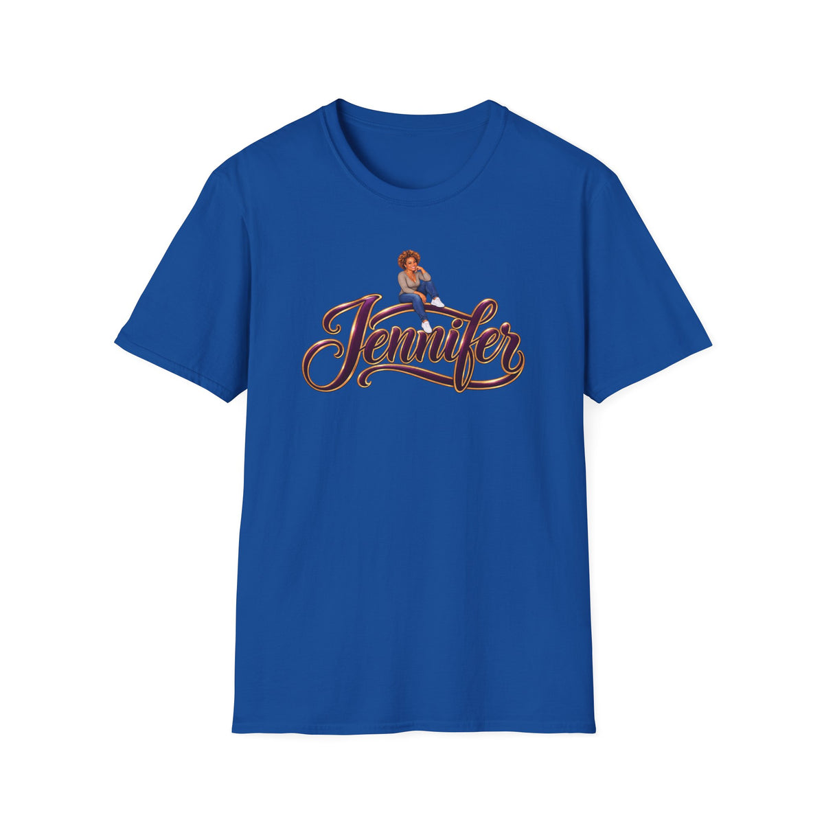 Personalized Name and Illustrated Likeness T-Shirt