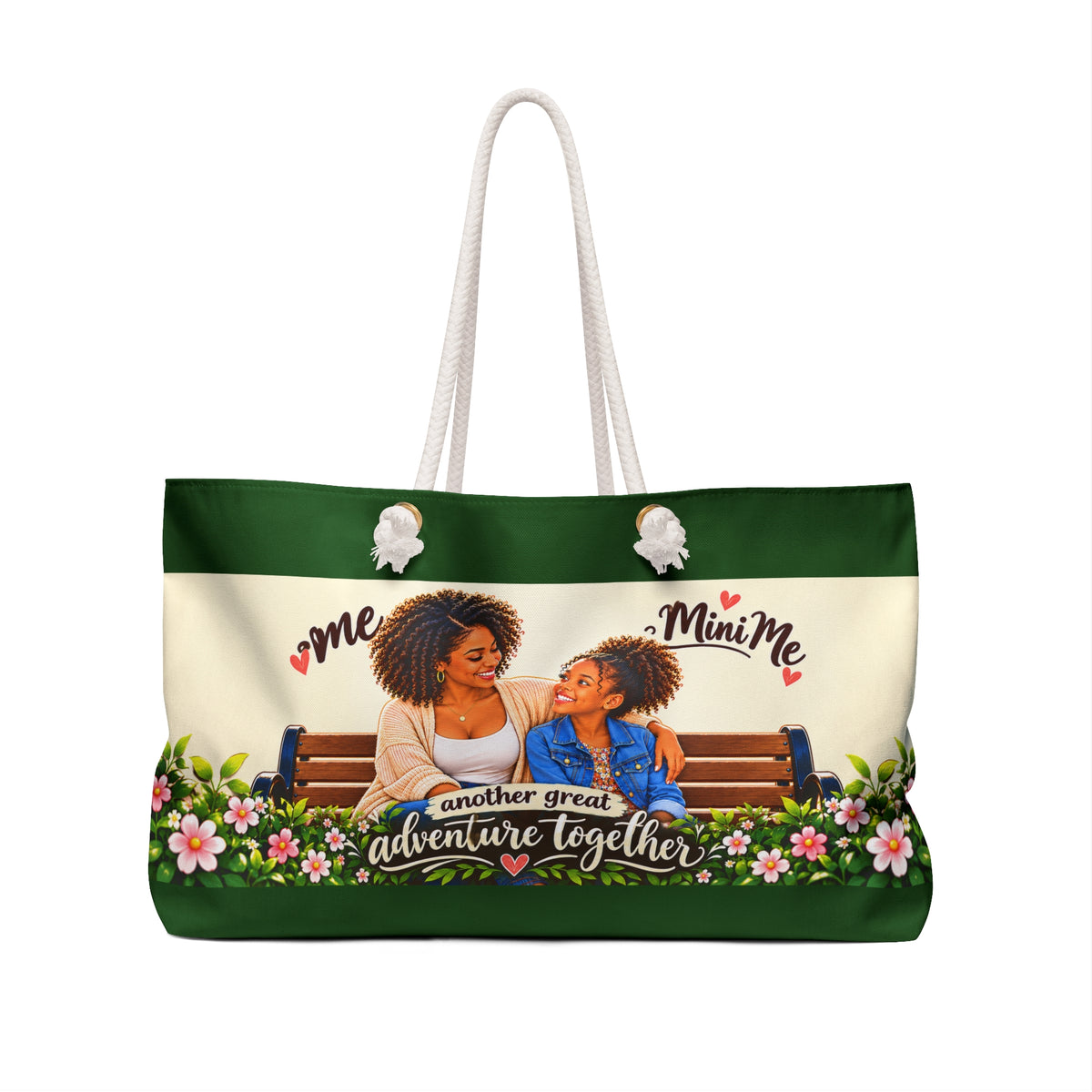 Weekender Bag — "Me & Mini Me" Mother-Daughter Adventure Tote
