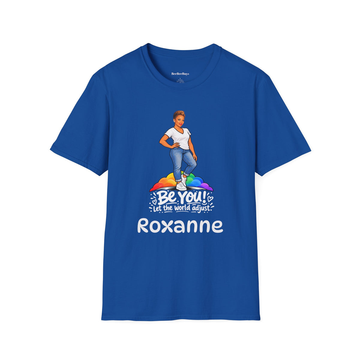 Personalized “Be You” T-Shirt With Your Name and Illustrated Likeness