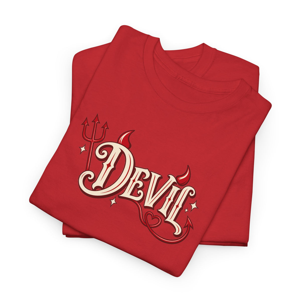 Personalized “I Put the D in Devil” Couples T-Shirt Set