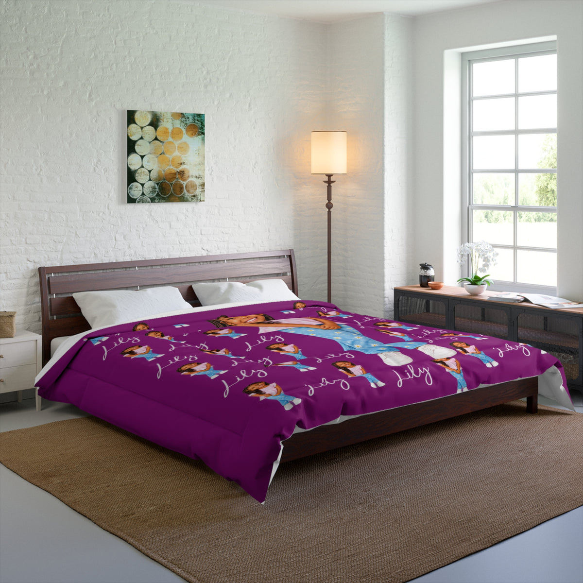 Copy of Personalized Children’s Comforter With Their Likeness and Name