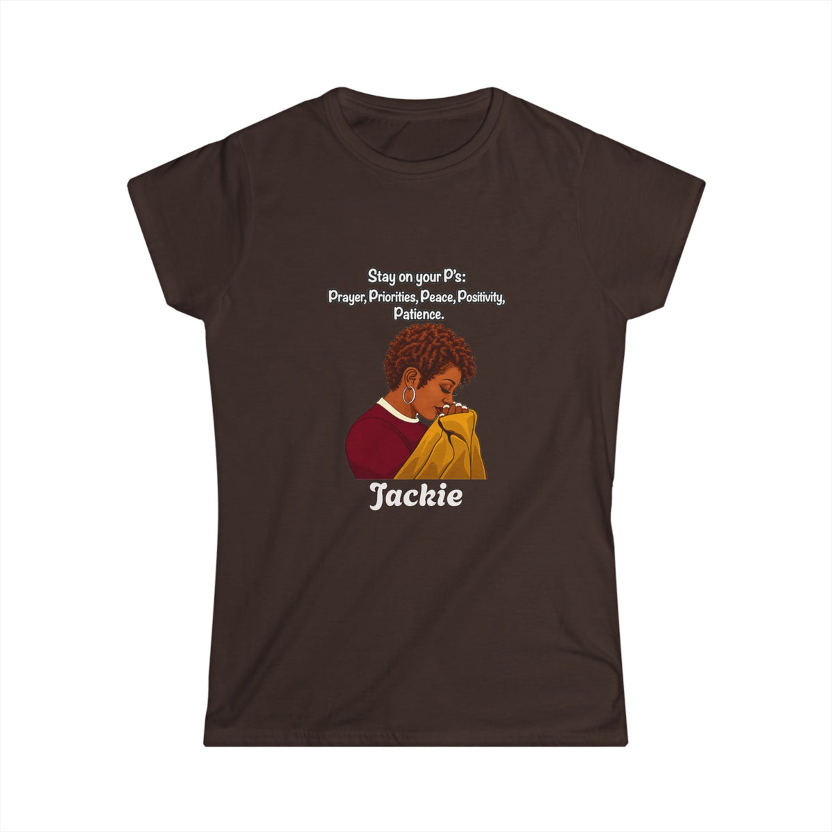 Personalized Inspirational and faith based Message Tee - Your Likeness, Your name