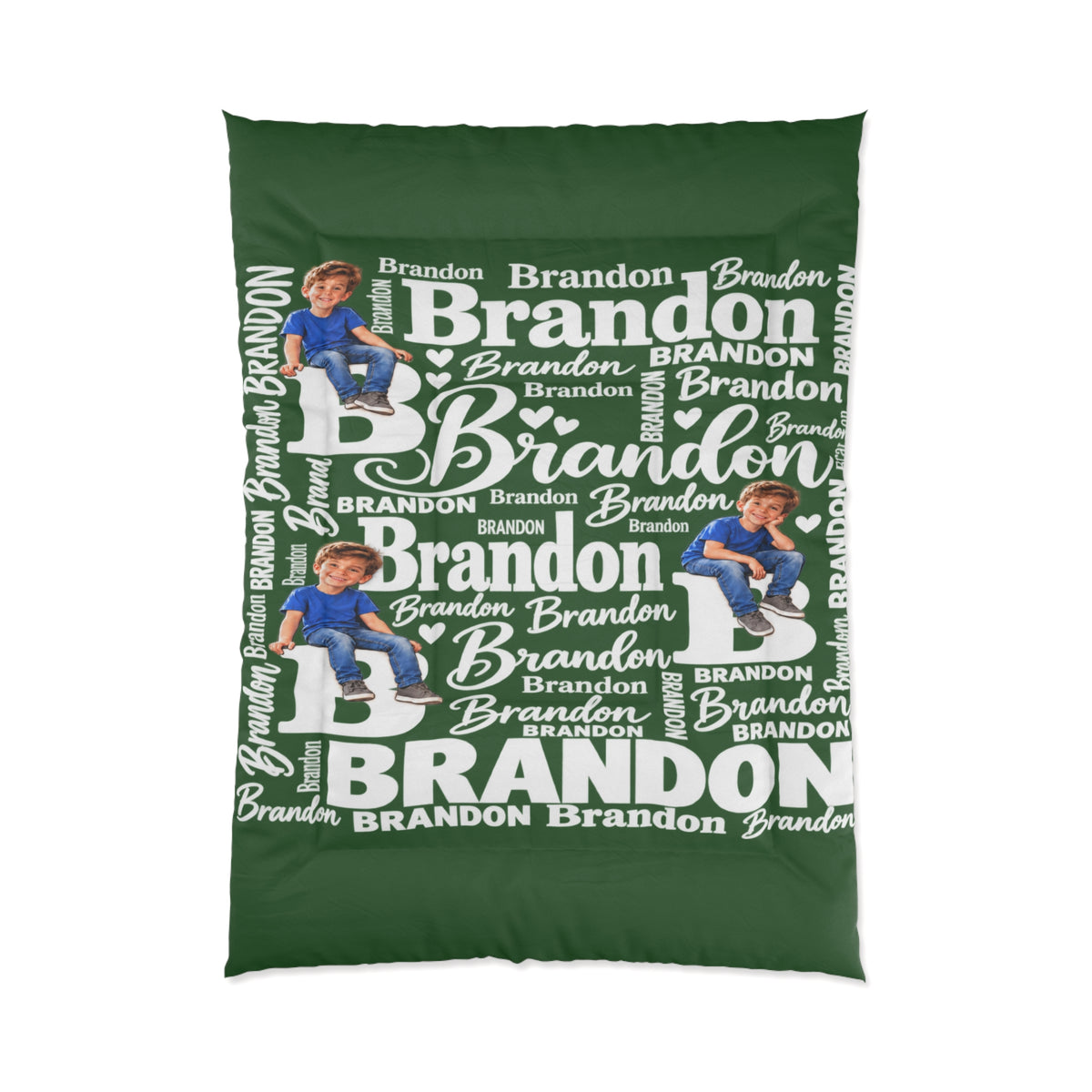 Copy of Copy of Personalized Children’s Comforter With Their Likeness and Name 2