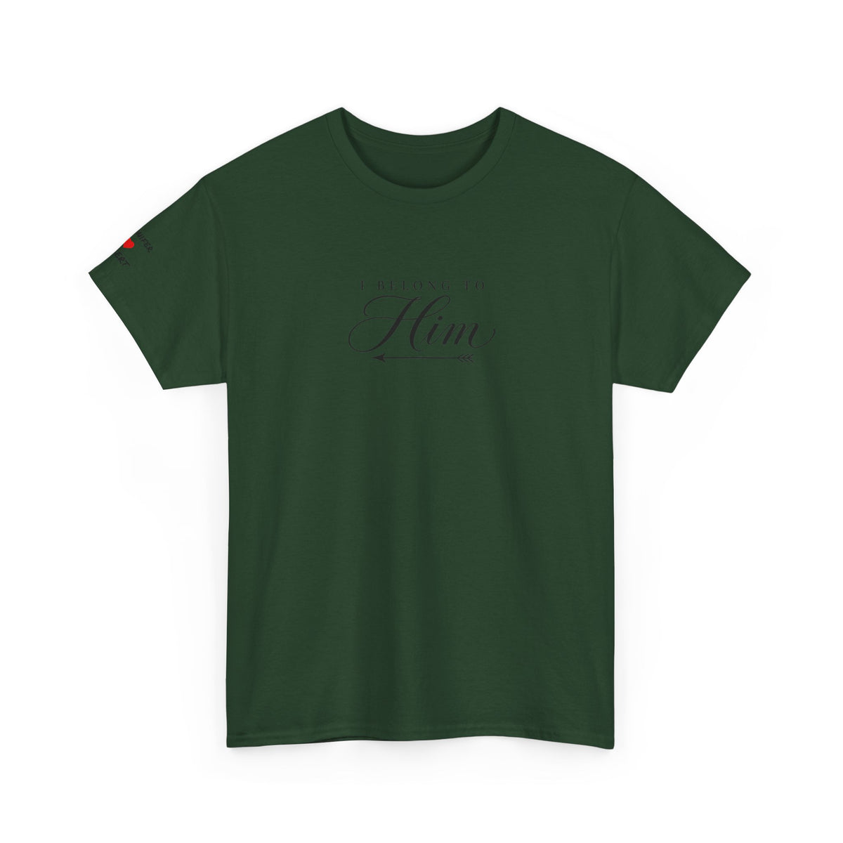 Personalized “I Belong to Him” & “I Belong to Her” Couples T-Shirts