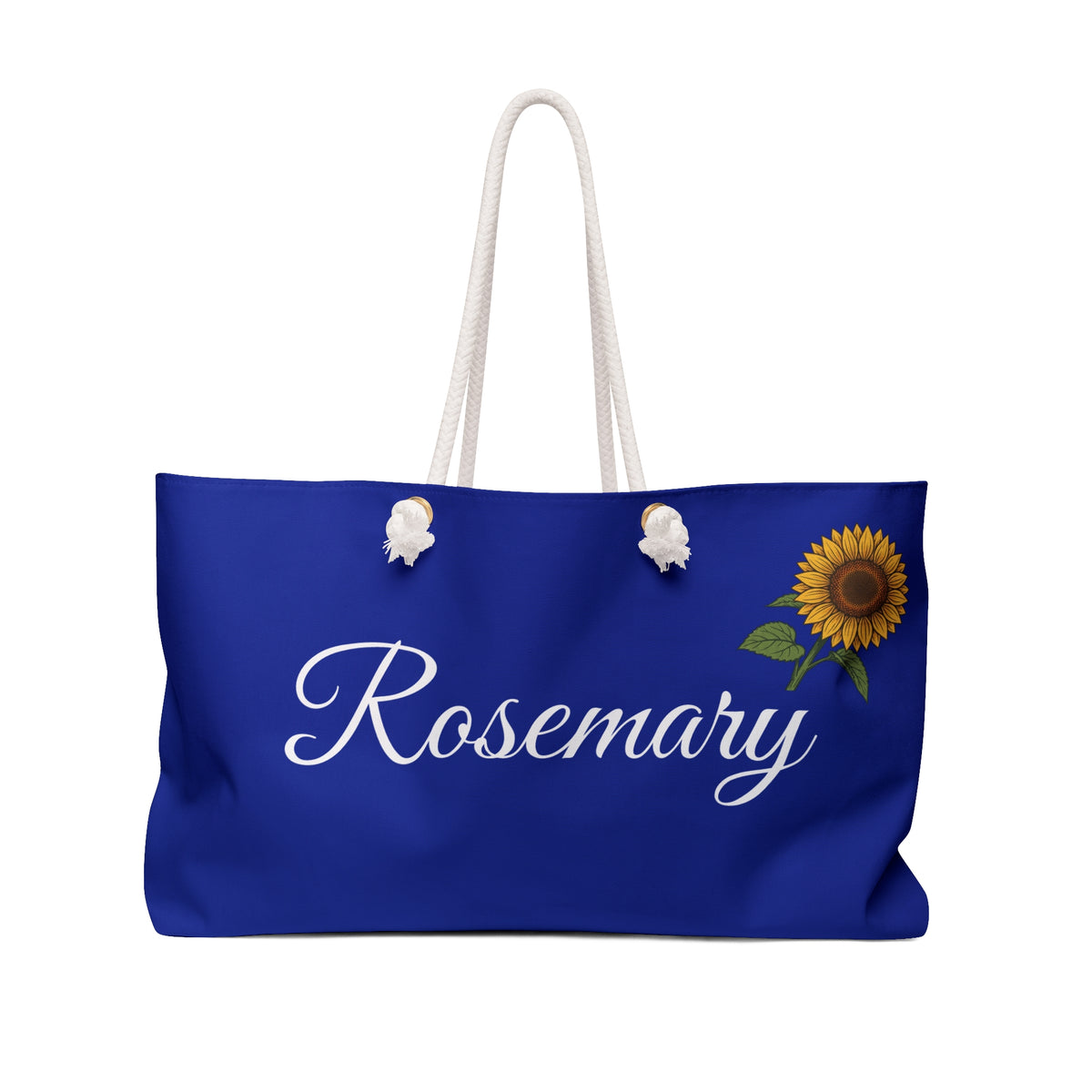 Personalized Oversized Weekender Tote Bag With Custom Name - You Personalize it!