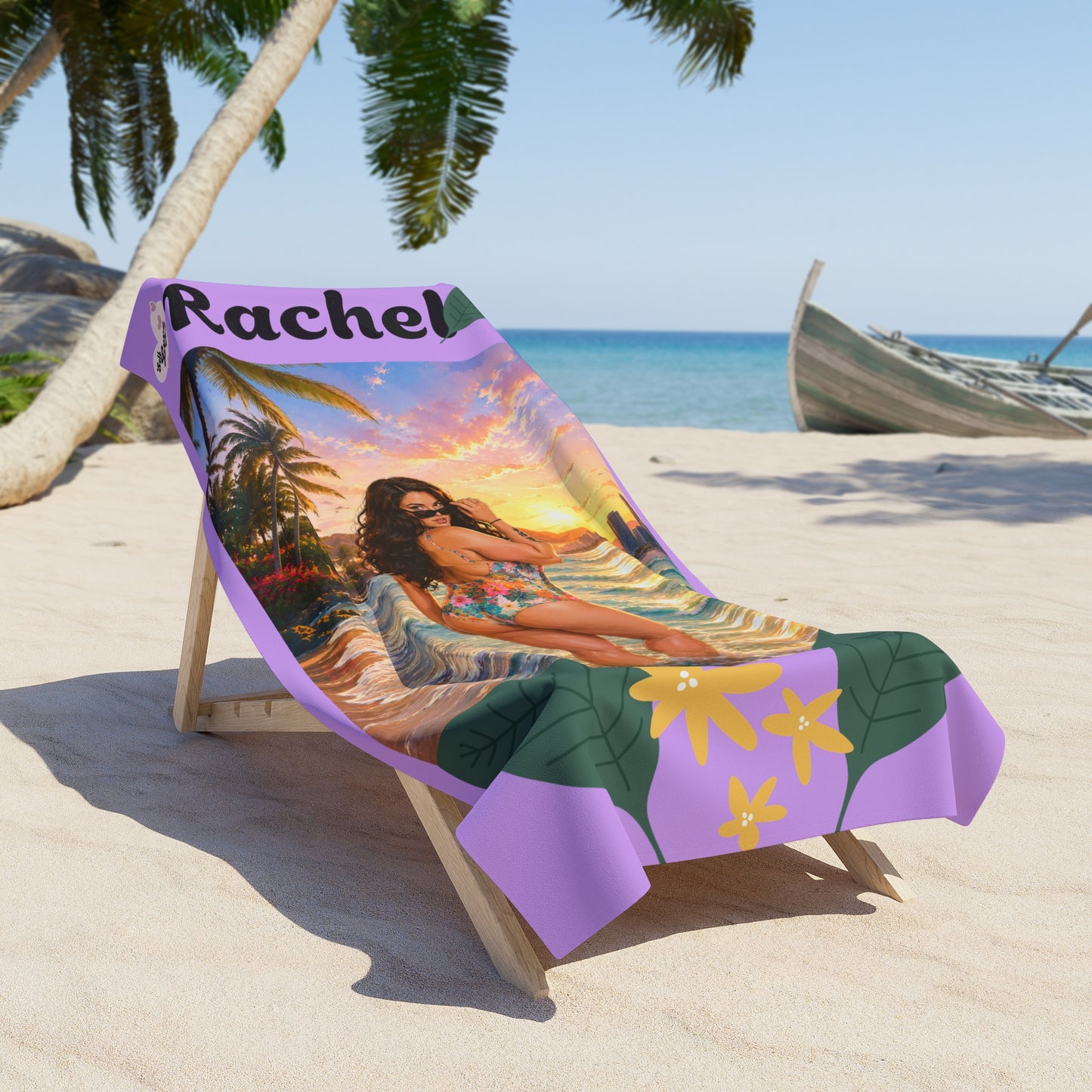 Personalized Beach Towel — That View is awesome