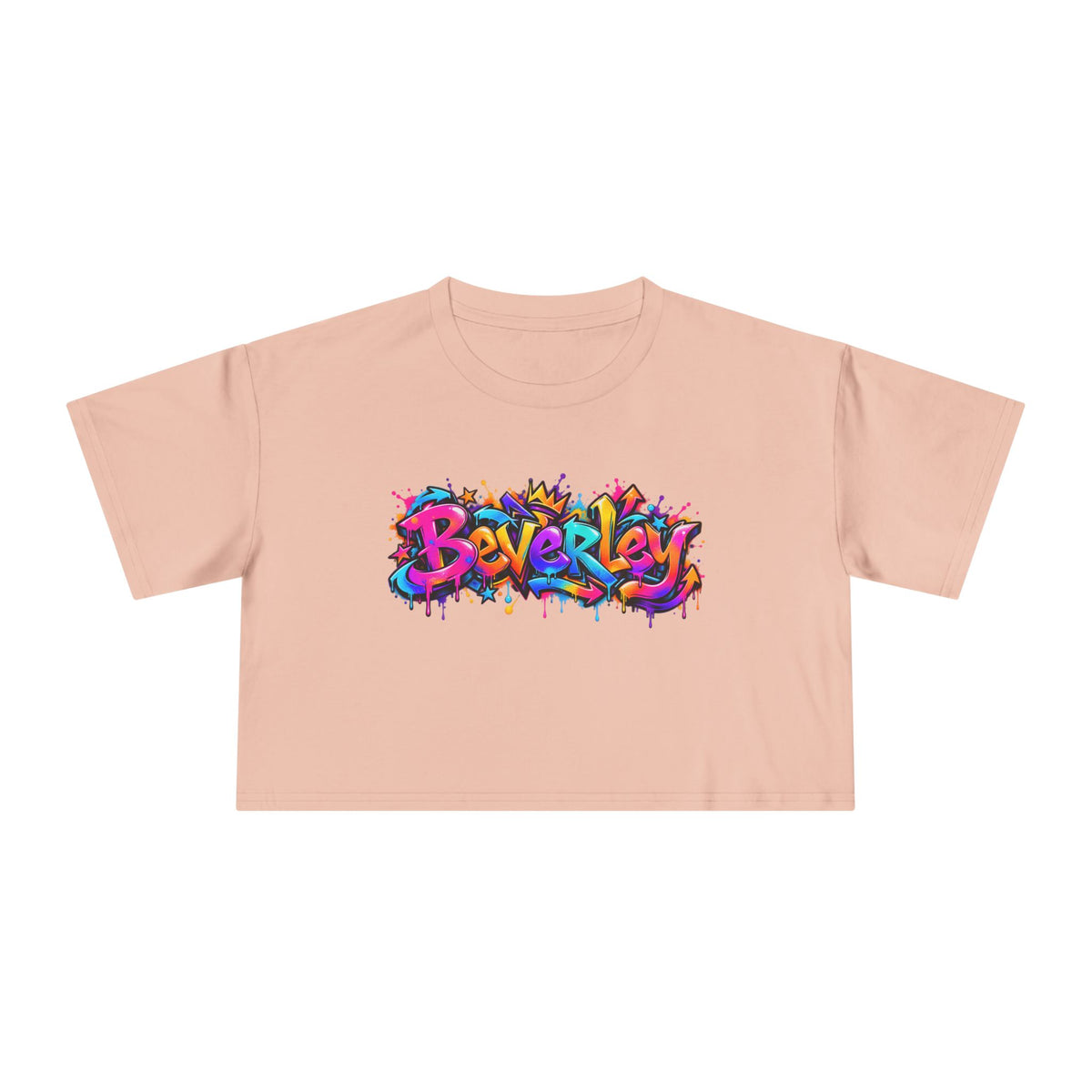 Graffiti Crop Tee