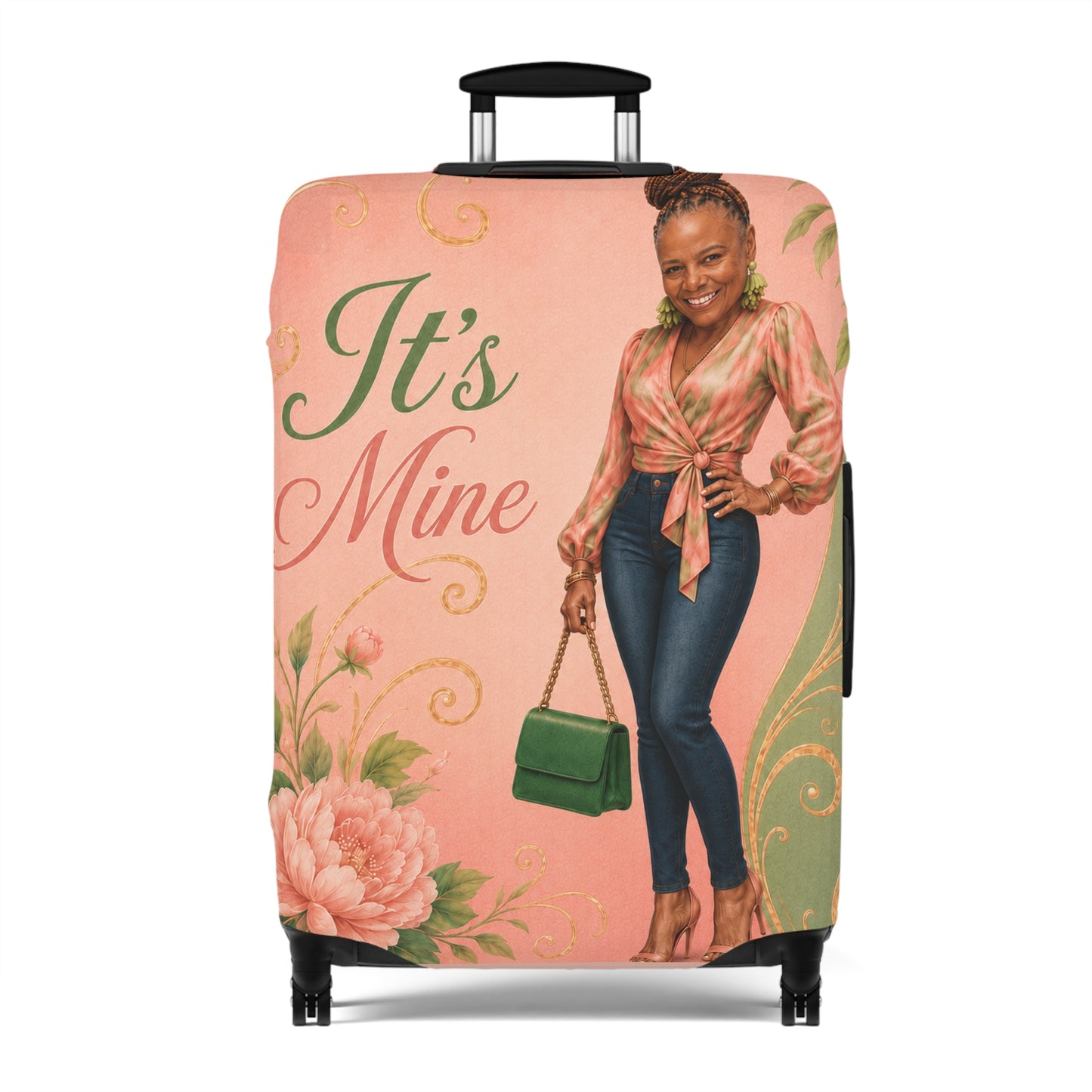 Luggage Cover - classy lady