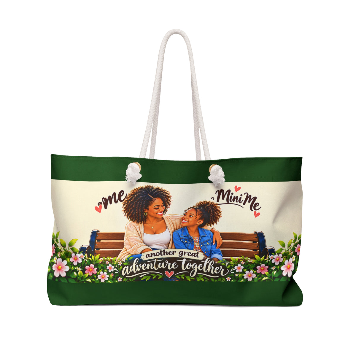 Weekender Bag — "Me & Mini Me" Mother-Daughter Adventure Tote