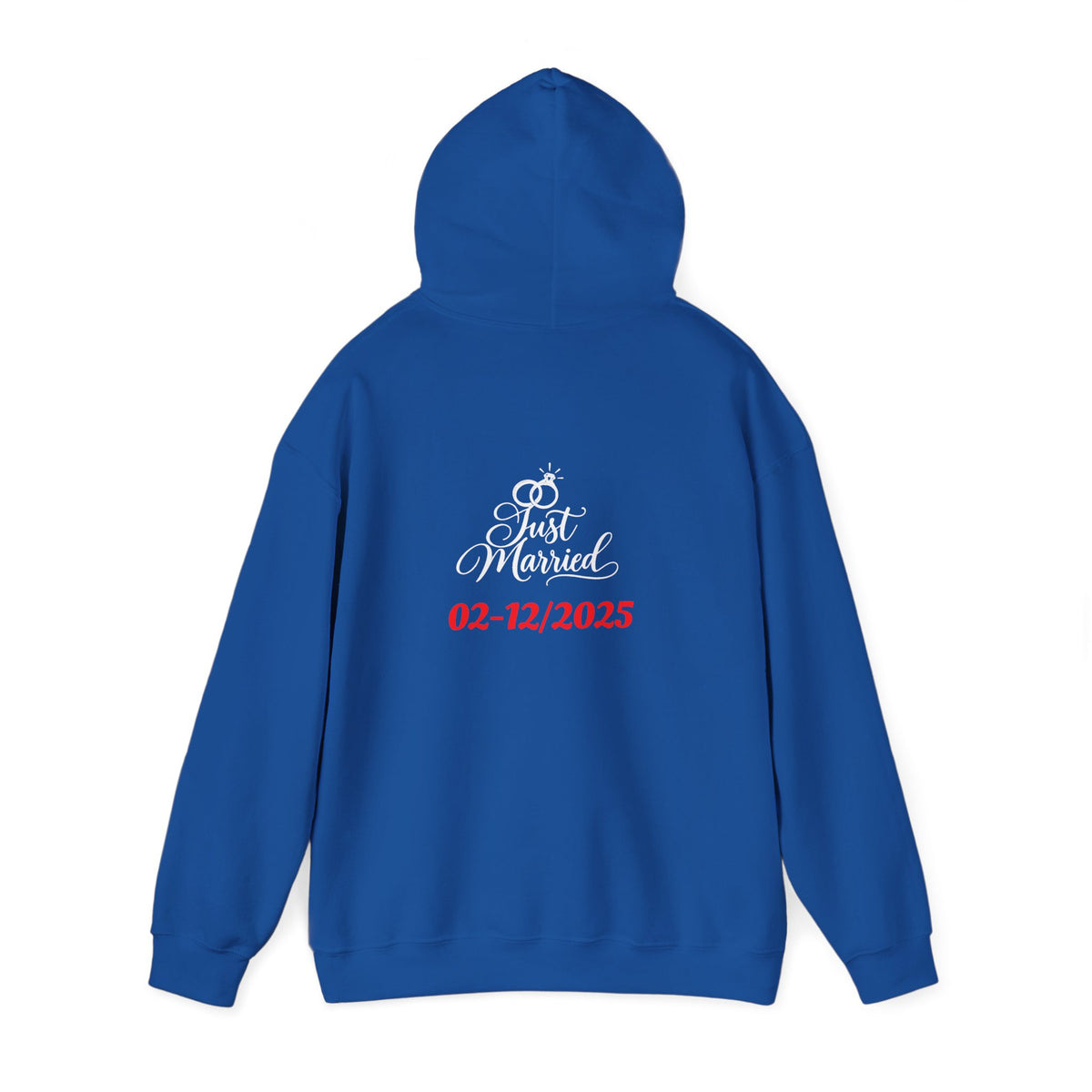 Personalized Mr. & Mrs. Couples Hoodies With Name and Wedding Date