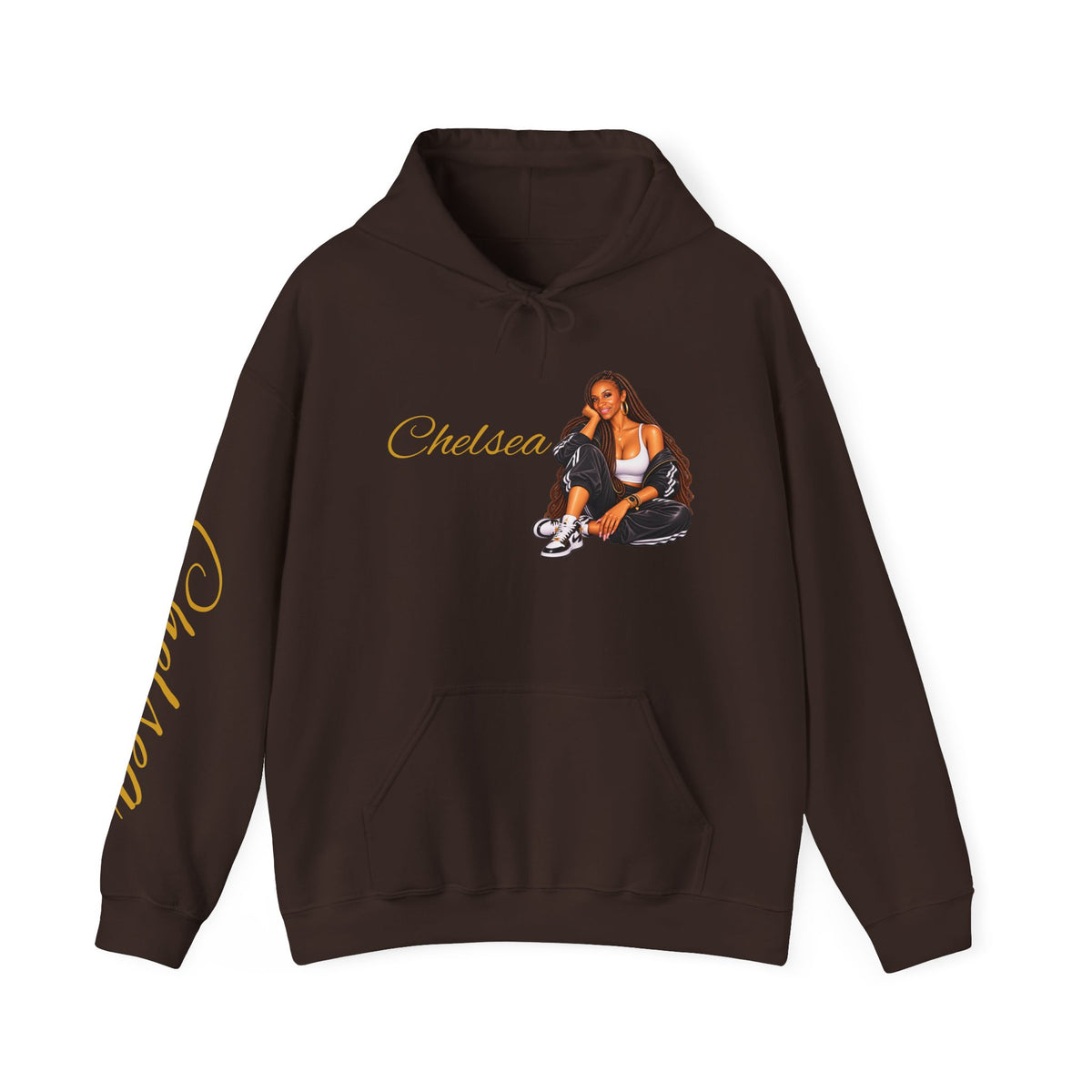 Personalized Hoodie With Your Illustrated Likeness and Name