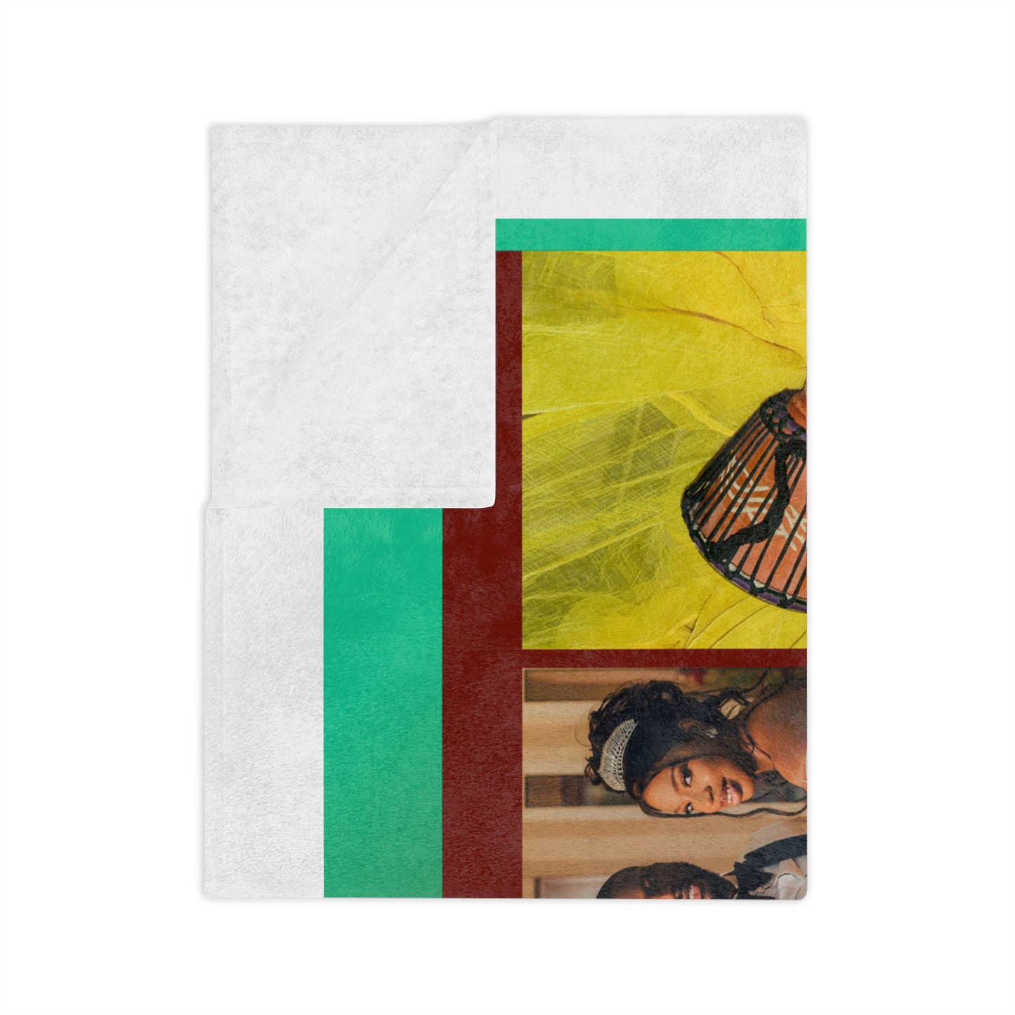 Personalized Black Love Blanket — 'Black Love Velveteen Microfiber Keepsake