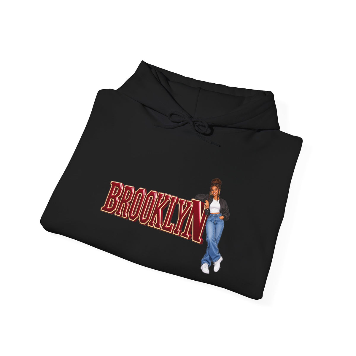 Personalized Retro Hoodie - Your Name Your Likeness Your Pose