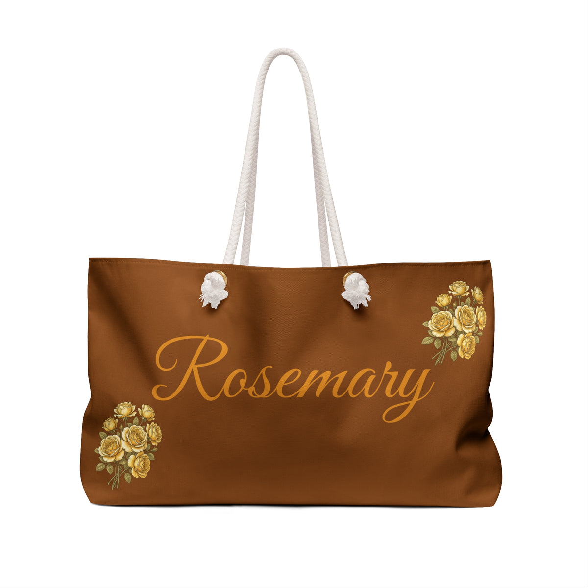 Personalized Oversized Weekender Tote Bag With Custom Name - You Personalize it!