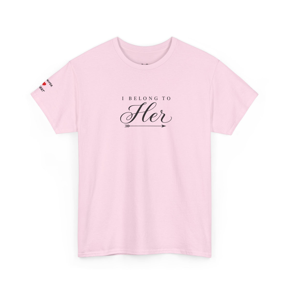 Personalized “I Belong to Him” & “I Belong to Her” Couples T-Shirts