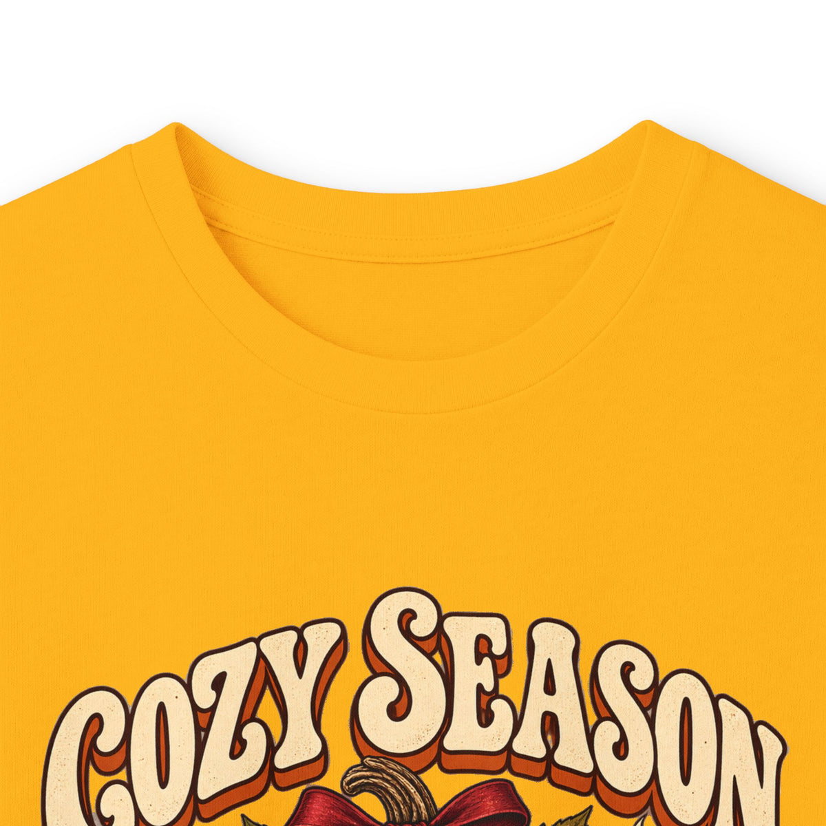 Cozy Season Social Club Pumpkin Long Sleeve Tee - Not personalizable