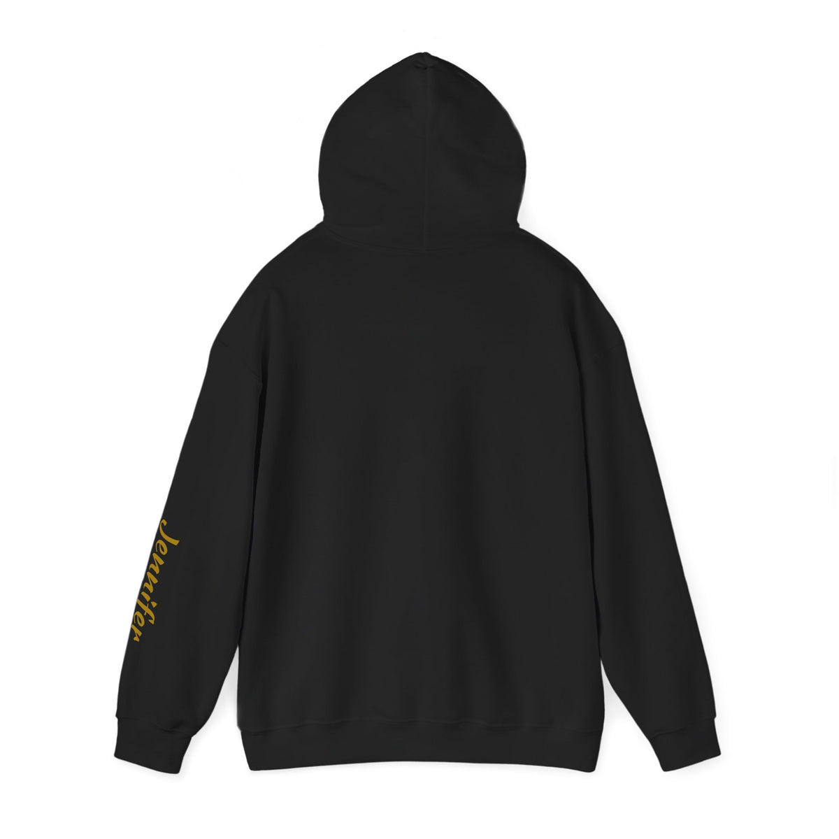 Personalized Portrait Hoodie With Custom Name & Sleeve Design