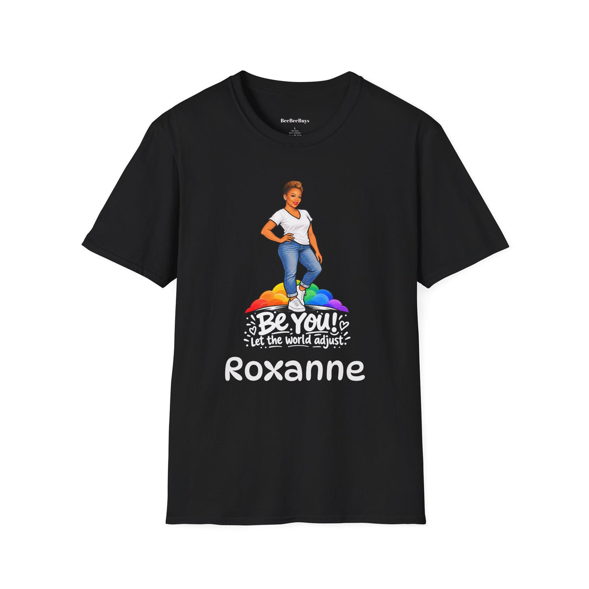 Personalized “Be You” T-Shirt With Your Name and Illustrated Likeness