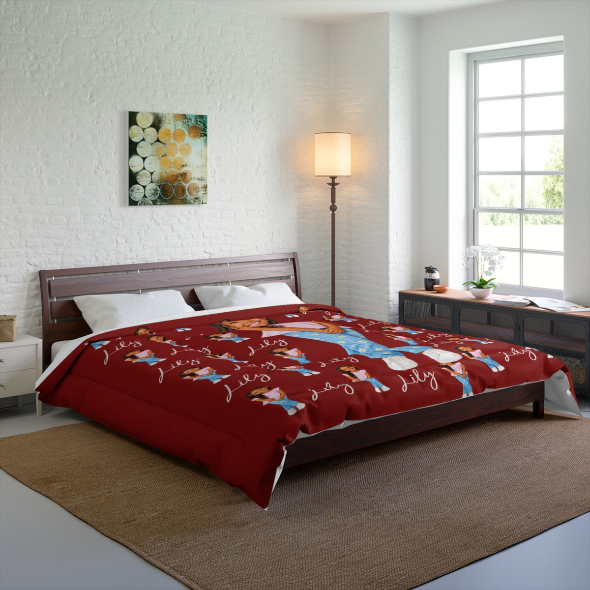 Personalized Children’s Comforter With Their Likeness and Name