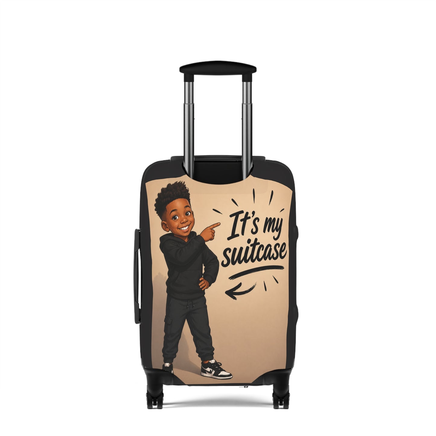 Personalized Child's Luggage Cover - Add their likeness to their cover