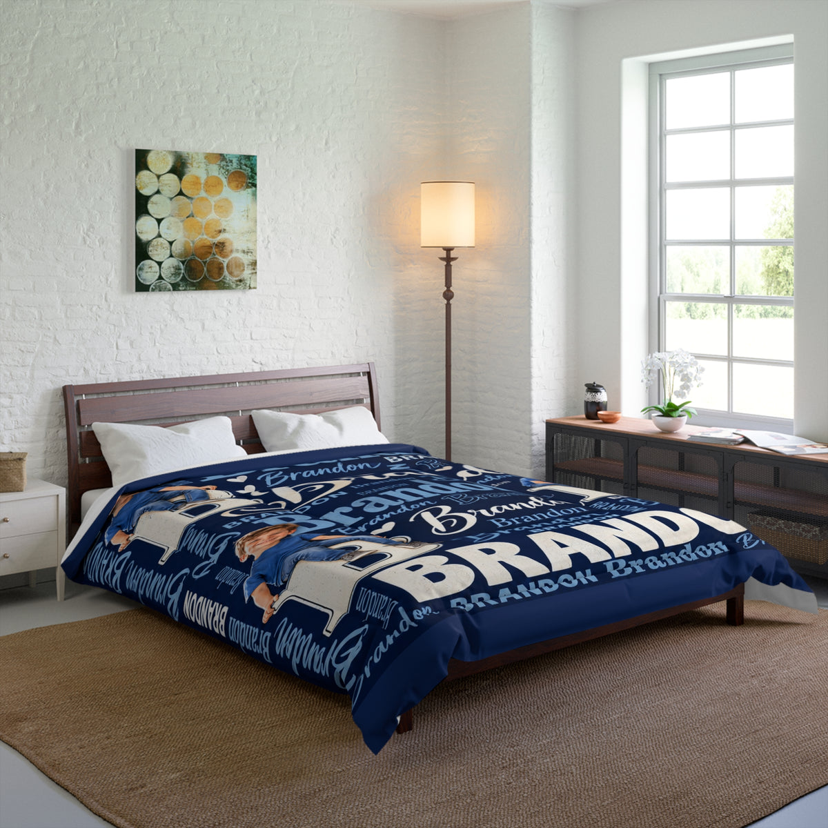 Personalized Children’s Comforter With Their Likeness and Name 2