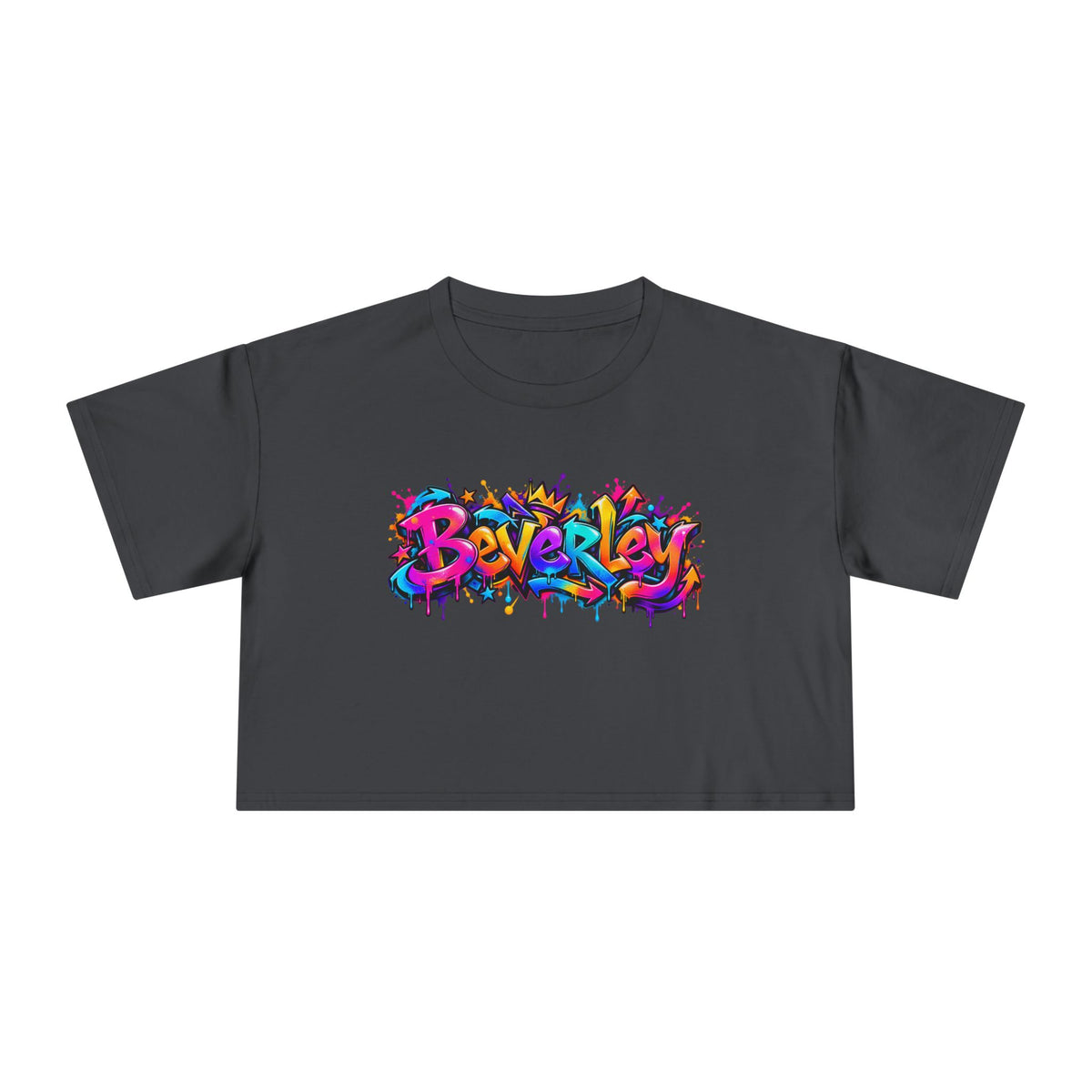 Graffiti Crop Tee