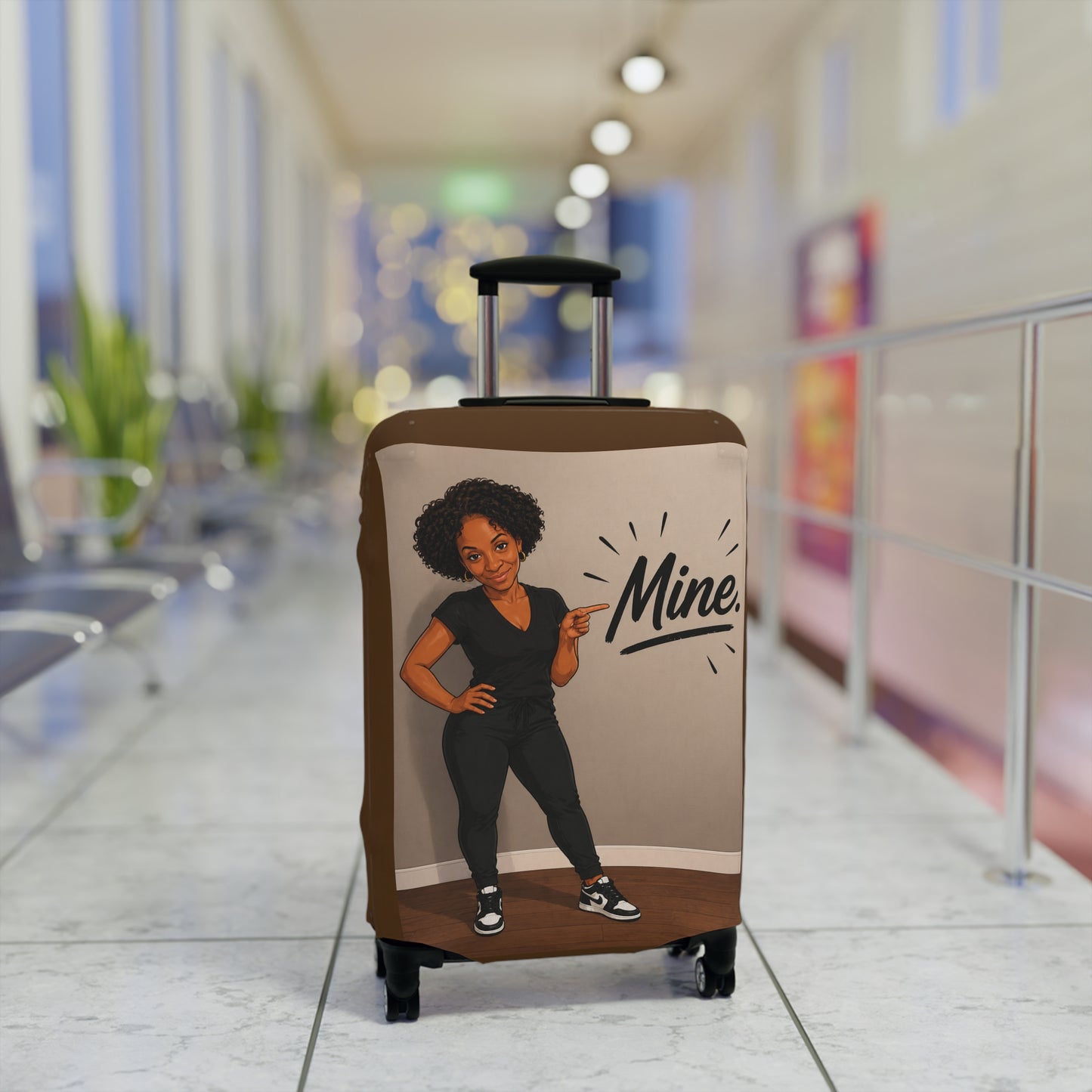 Personalized likeness of you -Luggage Cover