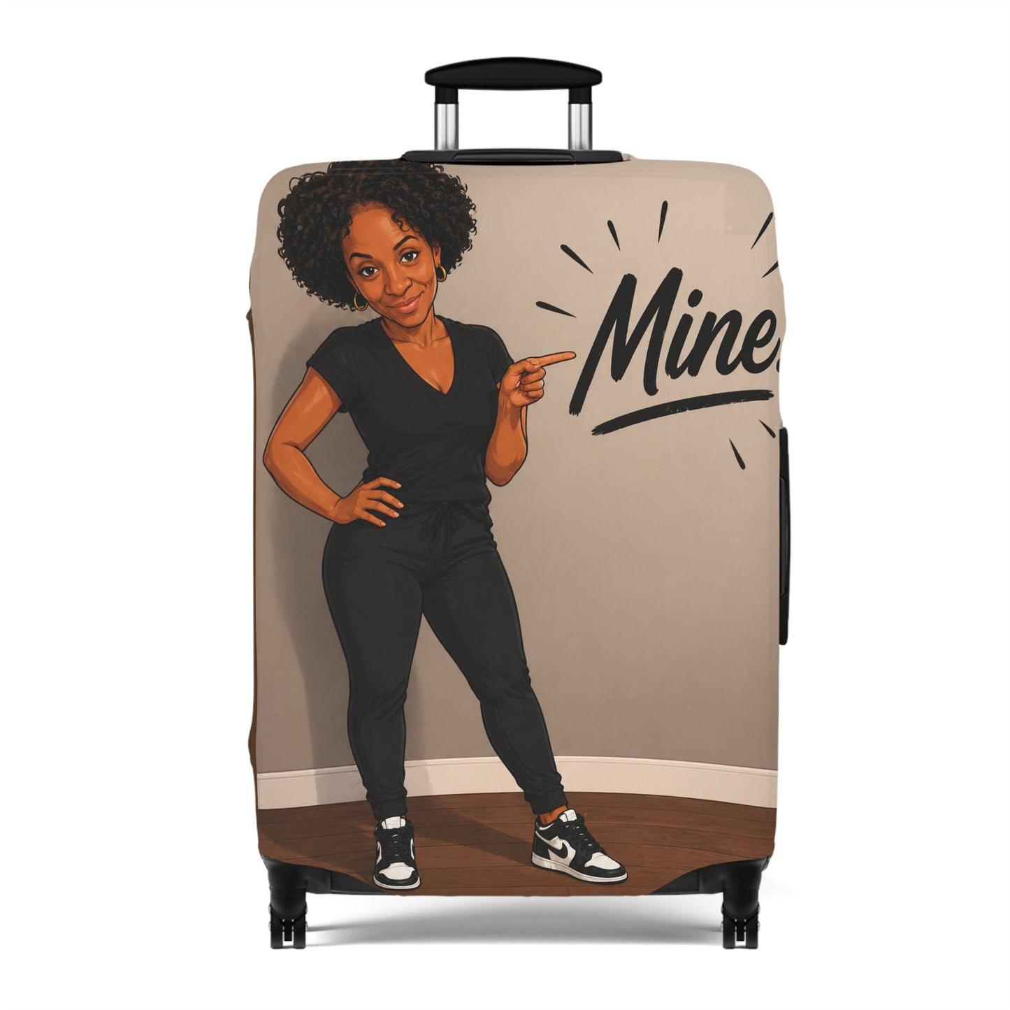 Personalized likeness of you -Luggage Cover